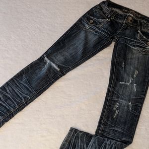 Almost Famous distressed skinny Jeans